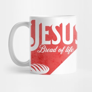 Letering "Jesus bread of life" Mug